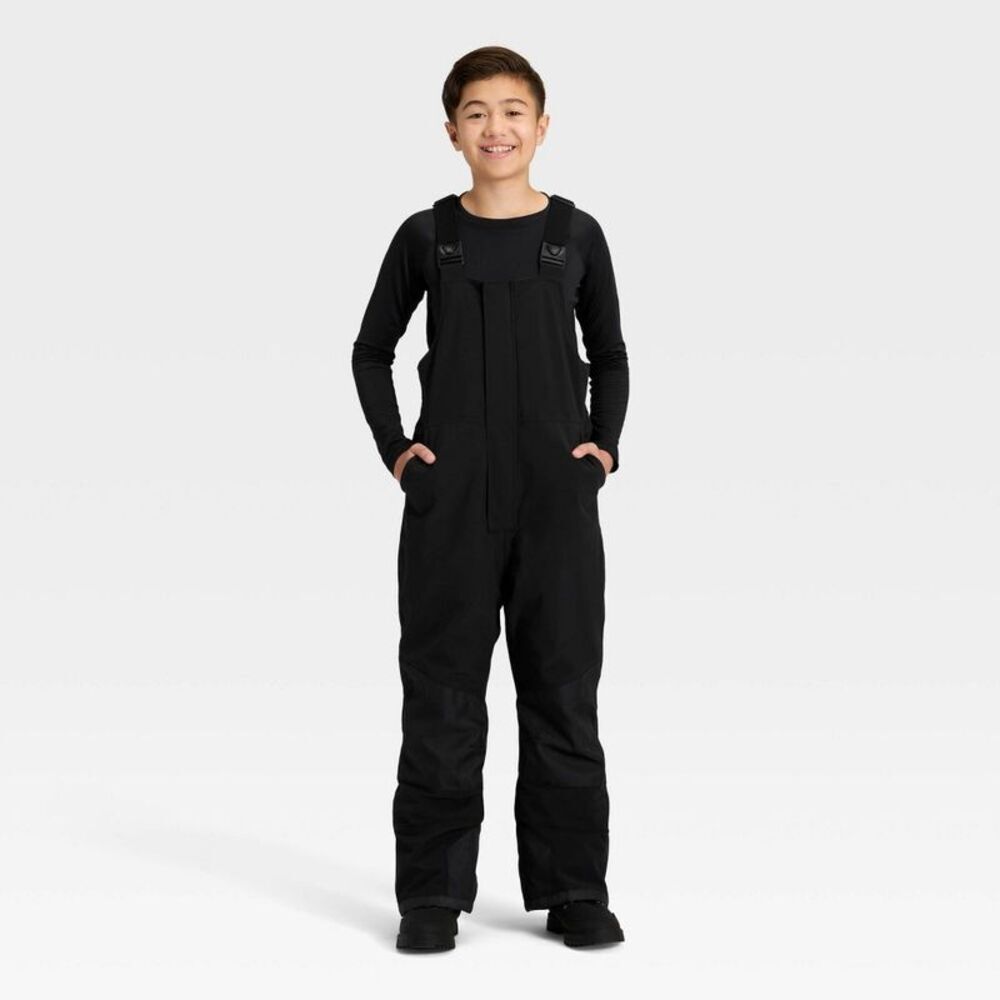 All in Motion - Kids' Snow Bib - All In Motion Black XL Black
